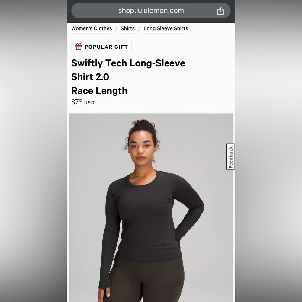 NWT Lululemon long sleeve